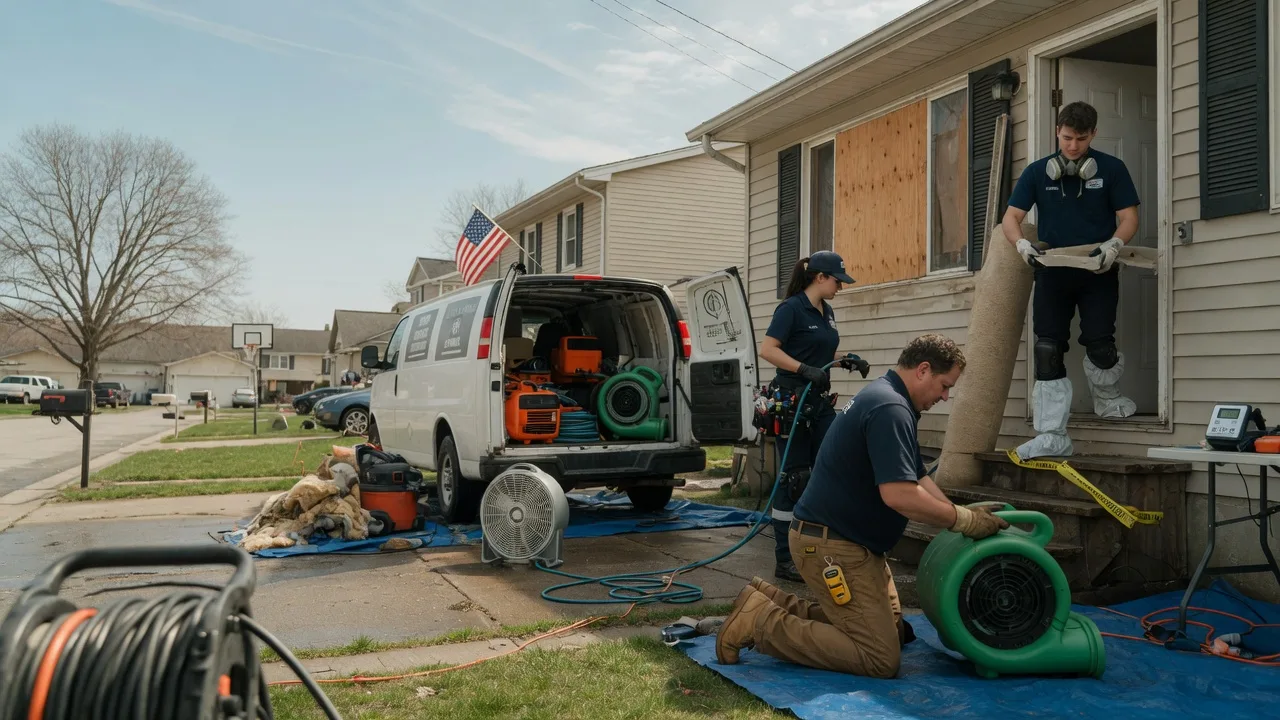 Water Damage Restoration in Albany, OH near me